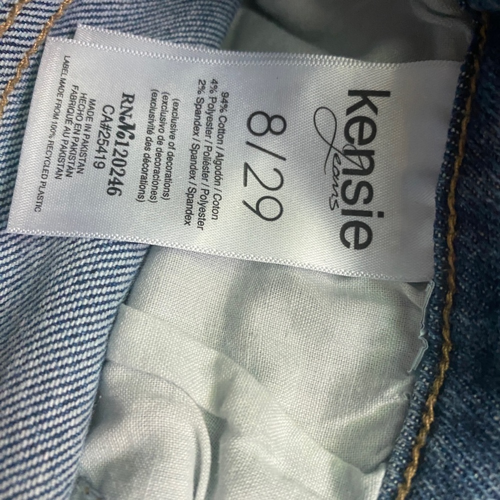 Kensie Jeans for Women High-Rise Bootcut Clean Hem - Picture 6 of 8